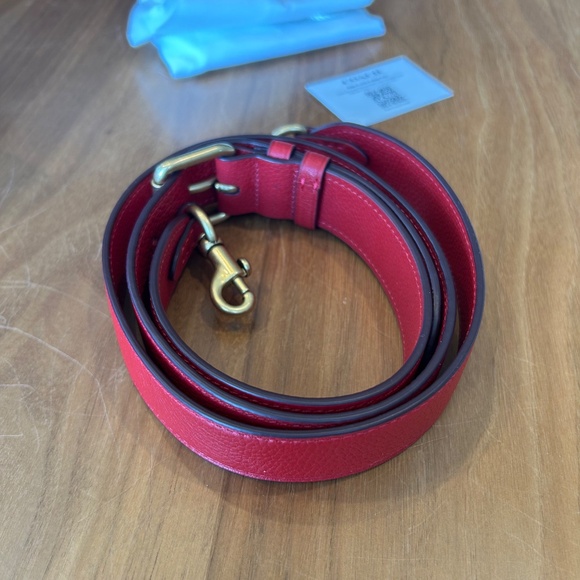 Coach Tabby 26 Bag in Red - Picture 8 of 13